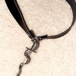 ❌SOLD❌ NEW Sword & snake choker